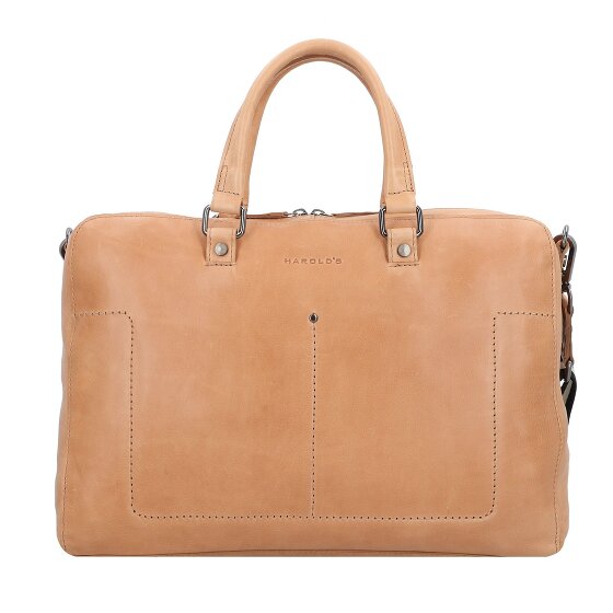 Harold's Caugio Briefcase Leather 41 cm Laptop compartment