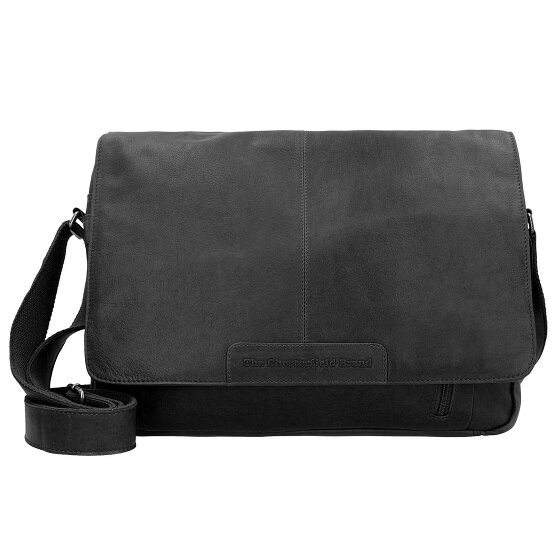 The Chesterfield Brand Wax Pull Up Messenger Leather 40 cm Laptop compartment