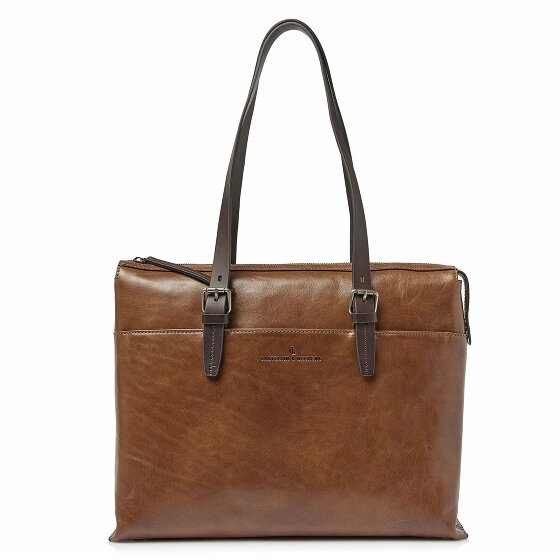 Castelijn & Beerens Rien Shoulder Bag RFID protection Leather 40 cm Laptop compartment