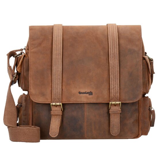 Greenland Nature Montenegro Messenger leather 31 cm laptop compartment
