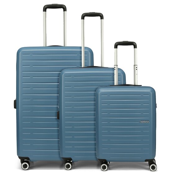 American Tourister Aerojoy 4 wheels Suitcase set 3-piece with expansion pleat