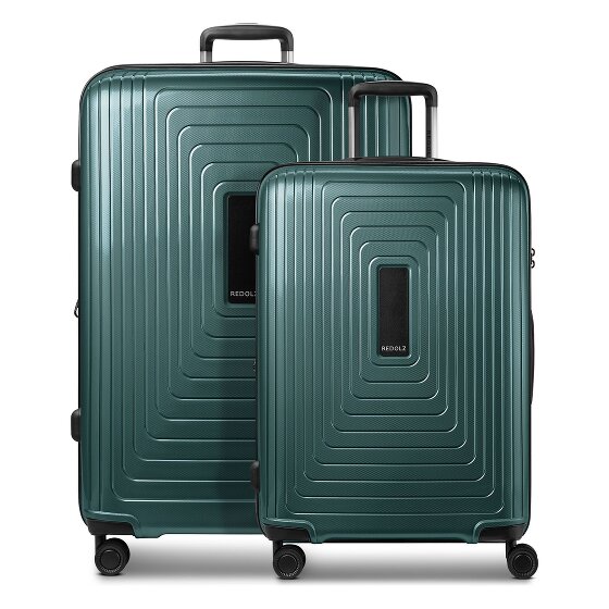 Redolz Essentials 14 4 wheels Suitcase set 2-piece Expandable
