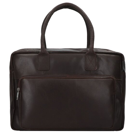Burkely Vintage Mitch briefcase leather 39 cm laptop compartment