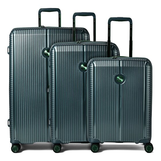 Polestream Paris 4 wheels Suitcase set 3-piece with expansion pleat