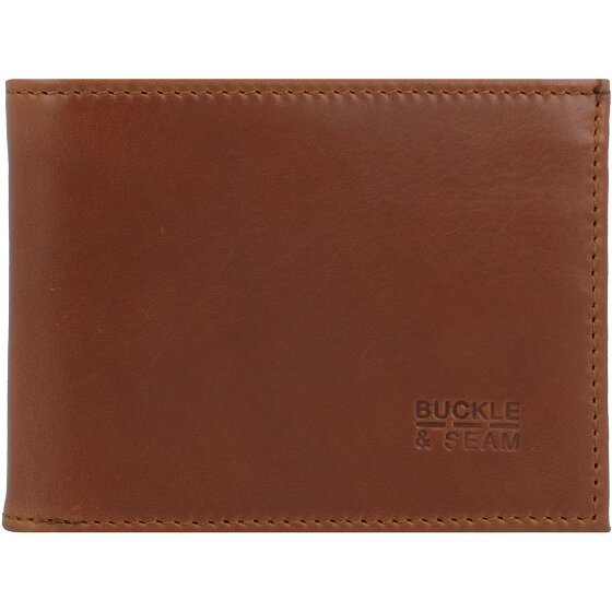 Buckle & Seam Bill wallet leather 11.5 cm