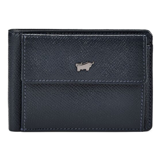 Braun Büffel Robin Wallet RFID protection Genuine Leather 10.5 cm