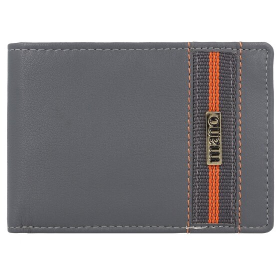 mano Don Leonardo wallet RFID leather 12 cm