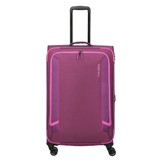 Travelite Corsiica 4 wheels Trolley L 77 cm with expansion pleat