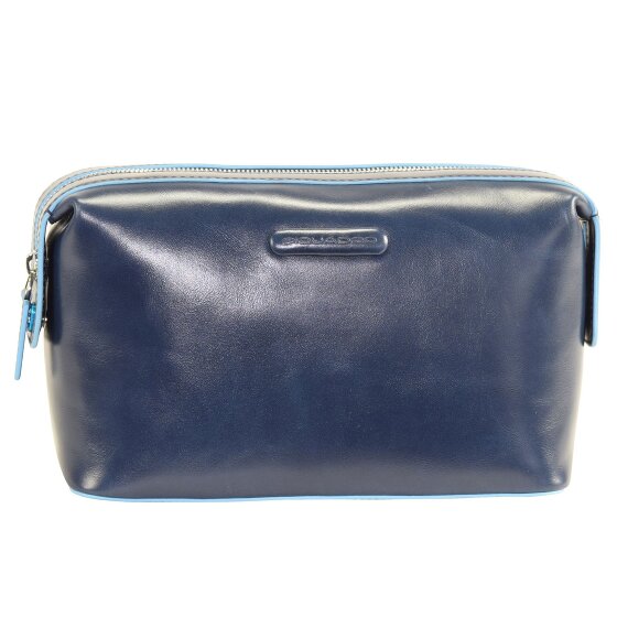 Piquadro Blue Square Toilet bag Leather 23 cm