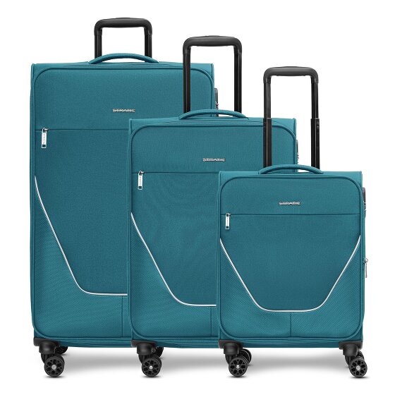Stratic taska 4-wheel suitcase set 3 pcs. with stretch fold Stratic taska 4-wheel suitcase set 3 pcs. with stretch fold