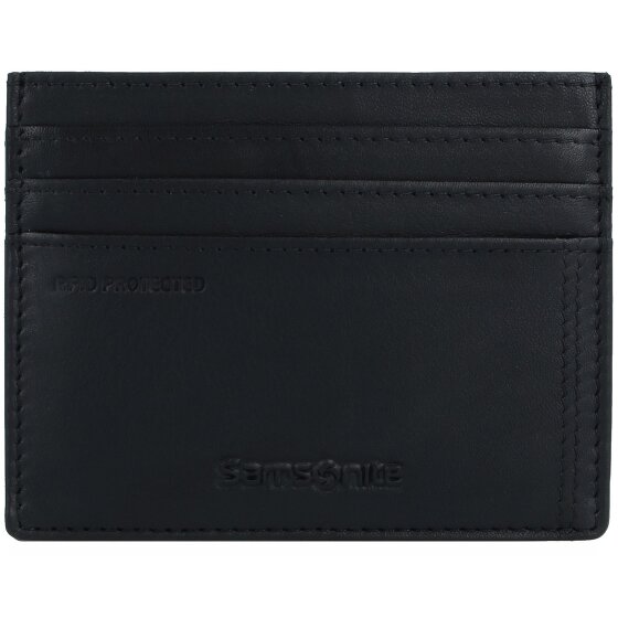 Samsonite Attack 2 Credit card case RFID protection Genuine Leather 10 cm