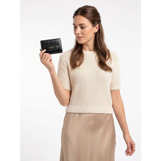 The Bridge Lucrezia Wallet RFID protection Genuine Leather 12 cm
