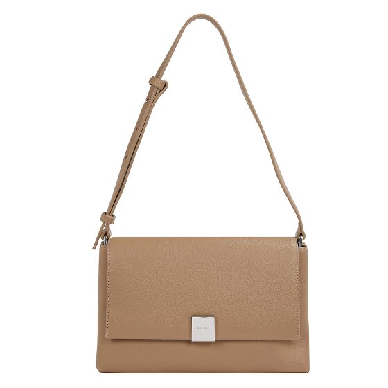 Calvin Klein CK Plaque Shoulder Bag 28 cm
