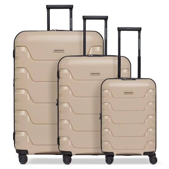 Smartbox Edition 01 4 wheels Suitcase set 3-piece with expansion pleat