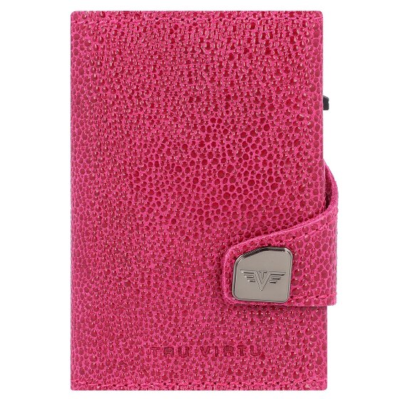 Tru Virtu Click & Slide credit card case wallet RFID leather 6.5 cm
