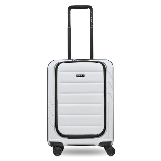Redolz Essentials 17 4-wheel cabin trolley 55 cm soft-pocket laptop compartment
