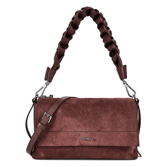 Coccinelle Boheme Shoulder Bag Genuine Leather 26 cm