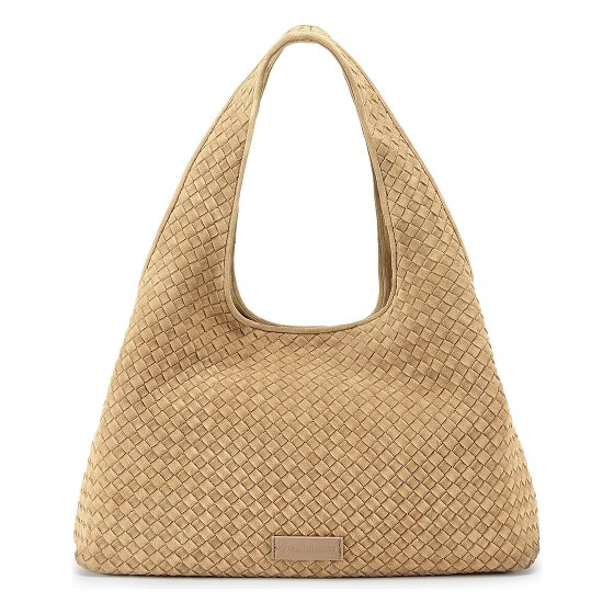 LES VISIONNAIRES Paz Weave Shoulder Bag Leather 44 cm