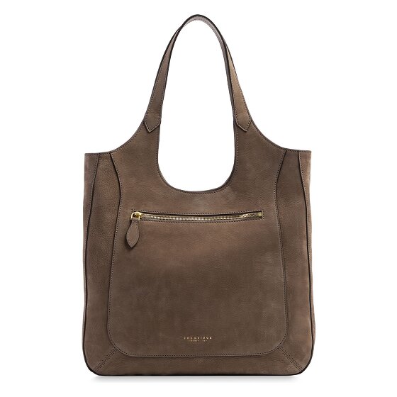 The Bridge Luce Soft Shoulder Bag Genuine Leather 37 cm