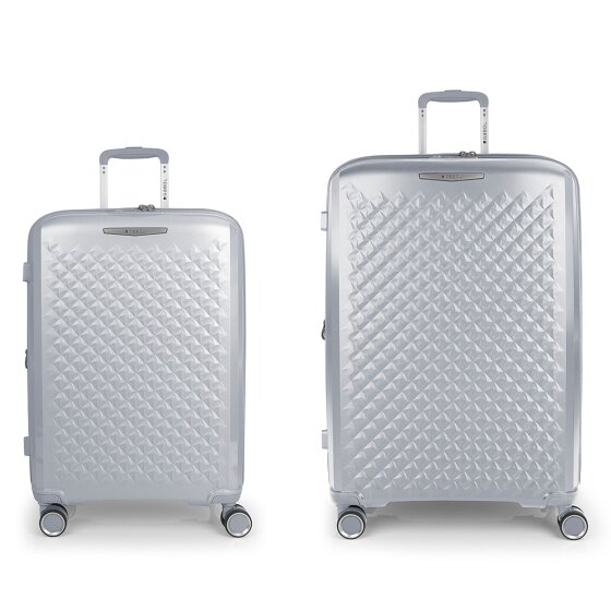 Gabol Queens 4 wheels Suitcase set 2-piece with expansion pleat Gabol Queens 4 wheels Suitcase set 2-piece with expansion pleat