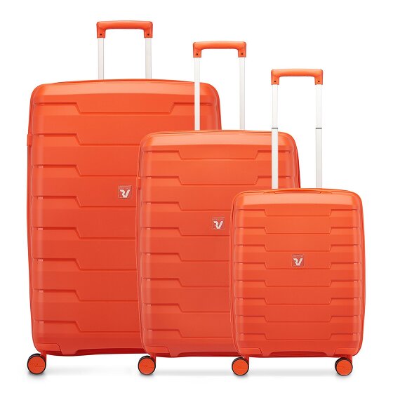 Roncato Skyline 2.0 4 wheels Suitcase set 3-piece with expansion pleat