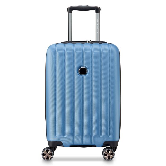 Delsey Paris Longitude 4 wheels Cabin trolley 55 cm with expansion pleat