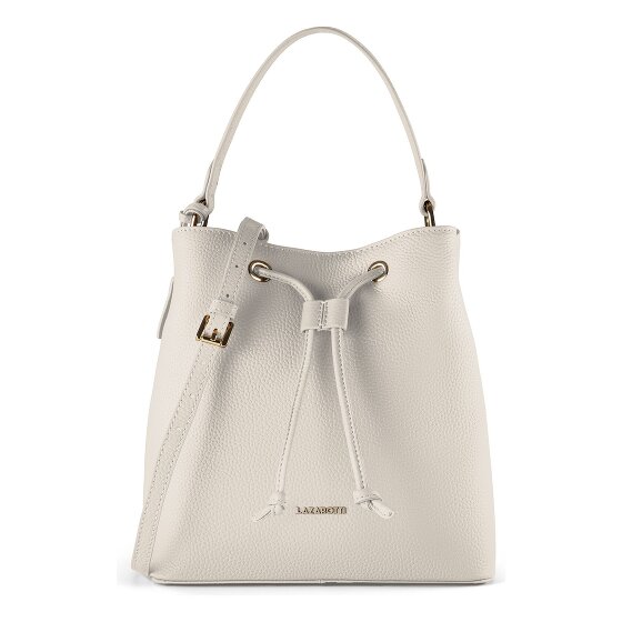 Lazarotti Bologna Leather Crossbody Bucket Bag, 25 cm