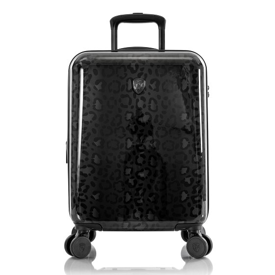 Heys Black Camo 4 wheels Cabin trolley S 53 cm with expansion pleat