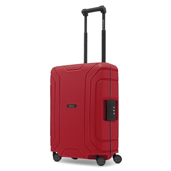 Redolz Essentials 15 4-wheel Cabin suitcase, 55 cm, with Three-Point Lock