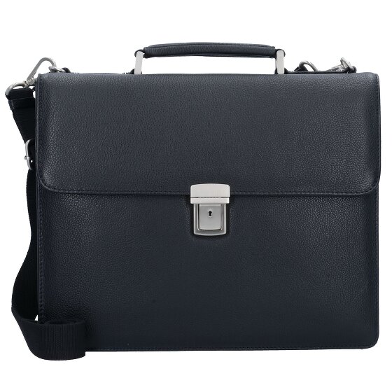 Leonhard Heyden Berlin briefcase leather 38 cm laptop compartment