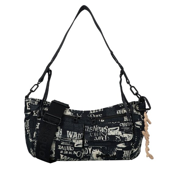 Desigual Newspaper Donosti Shoulder Bag 25 cm