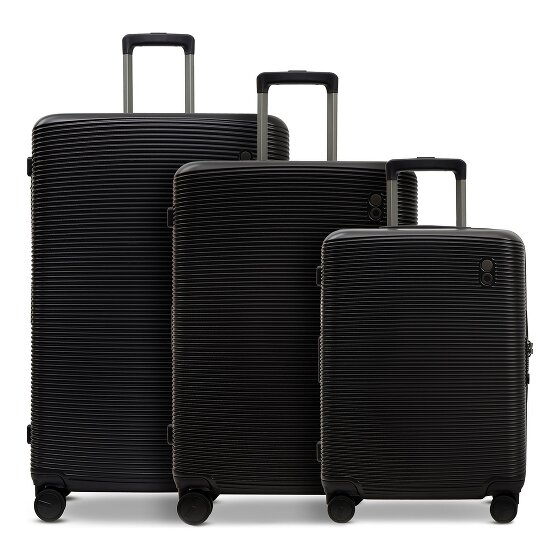 Echolac Ultima 4 wheels Suitcase set 3-piece Expandable