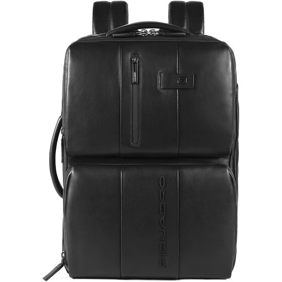 Piquadro Urban backpack leather 44 cm laptop compartment