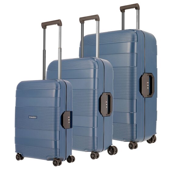 Travelite Korfu 4 wheels Suitcase set 3-piece