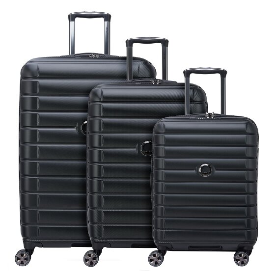 Delsey Paris Shadow 5.0 4 wheels Suitcase set 3-piece