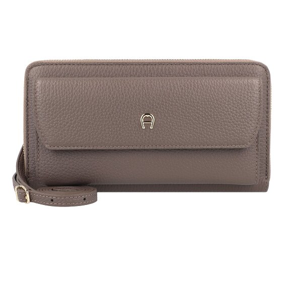 Aigner Clutch purse Genuine Leather 20 cm