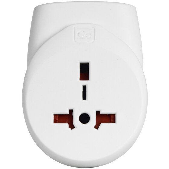 Go Travel Electrical + Electronic Equipment Double USB Adapter UK