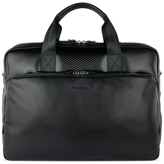 Bugatti Comet Briefcase Leather 42 cm Laptop compartment