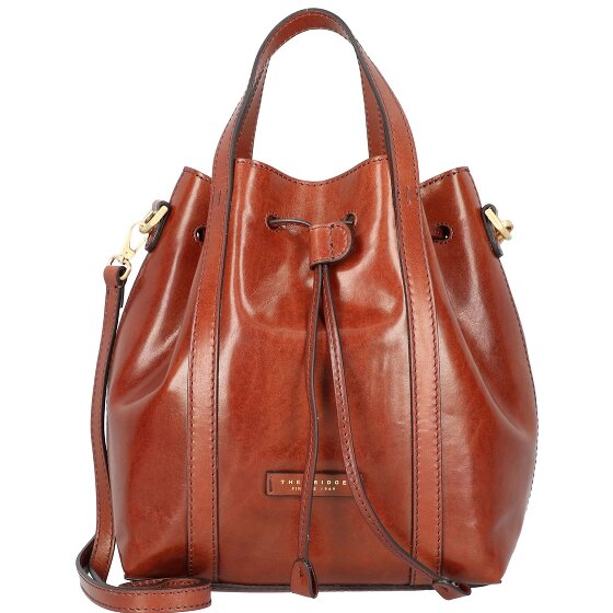 The Bridge Vittoria pouch bag leather 25 cm