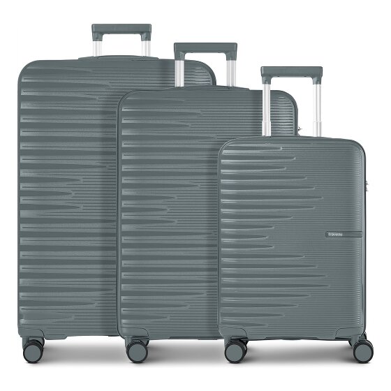 Travelite Pacific 4 wheels Suitcase set 3-piece
