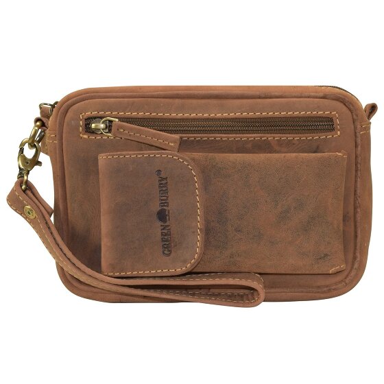 Greenburry Vintage men bag leather 22 cm