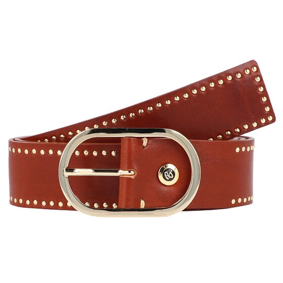 b.belt Fiesta studded belt leather