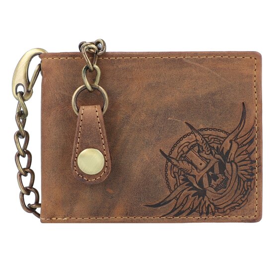 Greenburry Vintage wallet RFID leather 12 cm