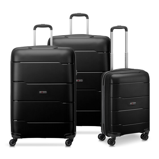 MODO by Roncato Galaxy 4 wheels Suitcase set 3-piece