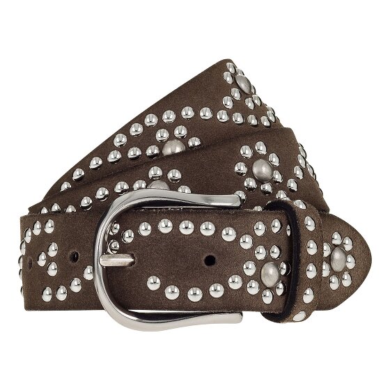 b.belt Studded belt Genuine Leather