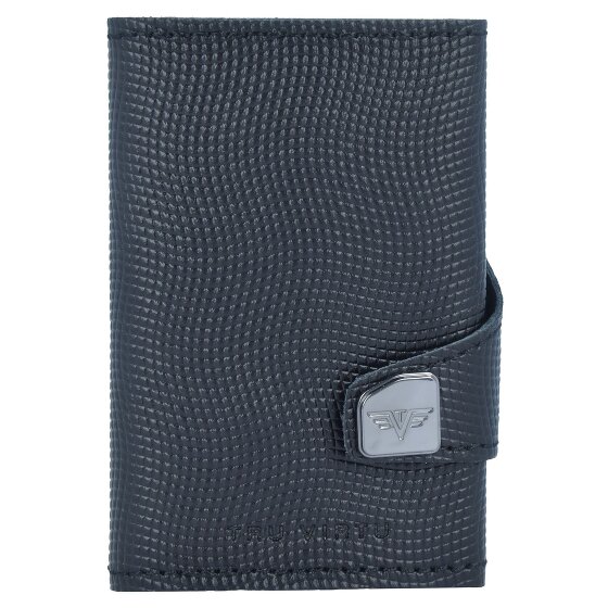 Tru Virtu Click & Slide credit card case wallet RFID leather 6.5 cm