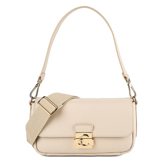 Coccinelle C-Me Lock Shoulder Bag Leather 24 cm