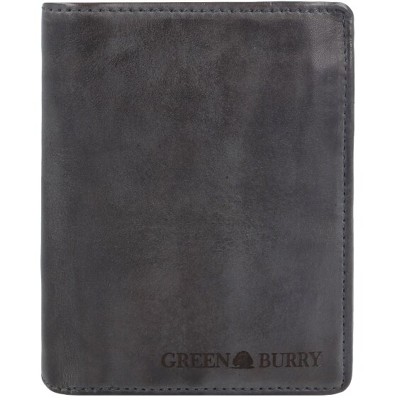 Greenburry Vintage Washed wallet leather 10 cm