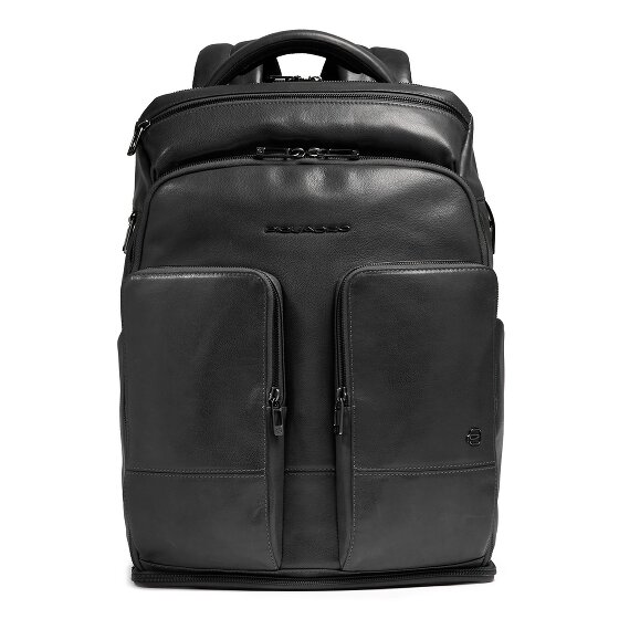 Piquadro Zaino travel backpack RFID leather 44 cm laptop compartment