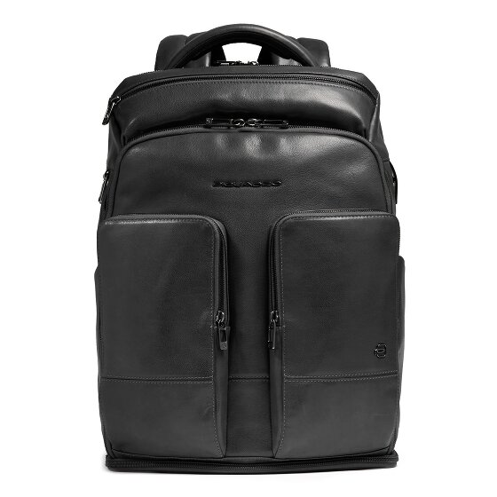 Piquadro Zaino travel backpack RFID leather 44 cm laptop compartment